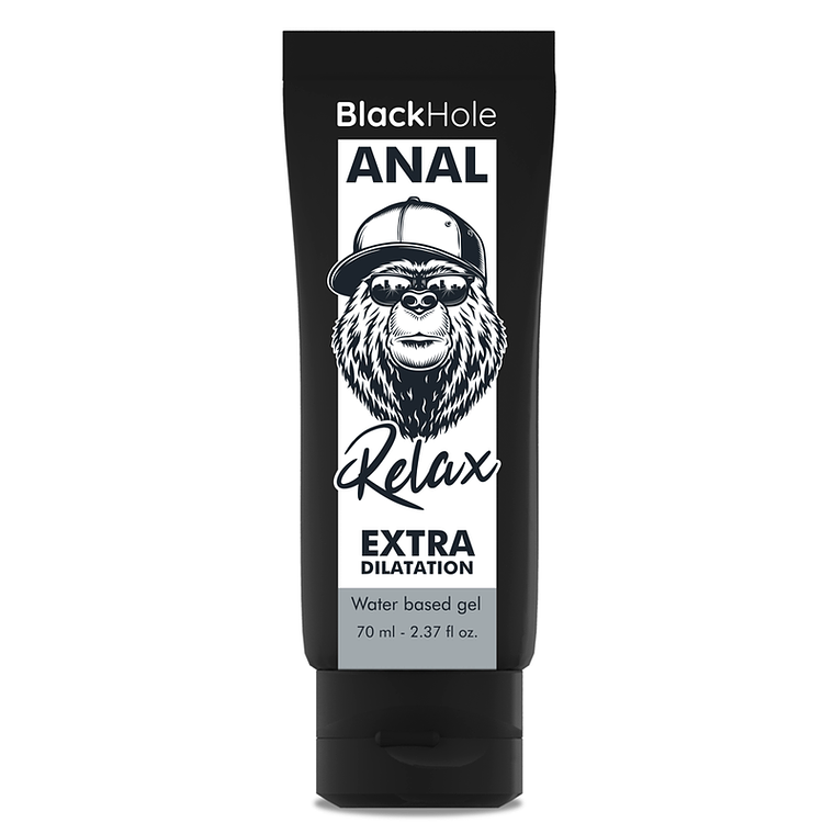 BLACK HOLE - GEL DILATADOR ANAL À BASE DE ÁGUA 70 ML 1