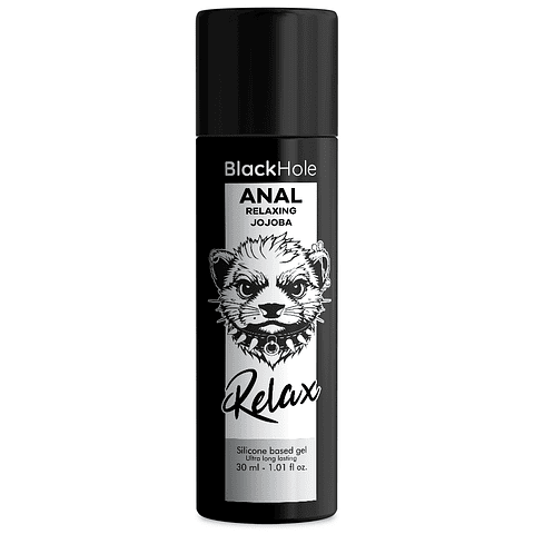 BLACK HOLE - RELAXANTE ANAL JOJOBA RELAX BASE DE SILICONE 30 ML