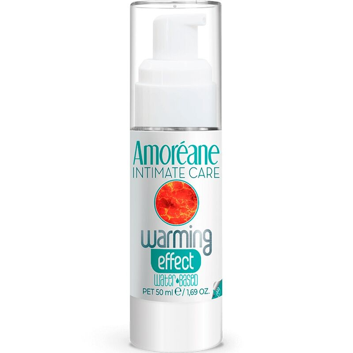 AMOREANE - LUBRIFICANTE À BASE DE ÁGUA COM EFEITO CALOR 50 ML 1