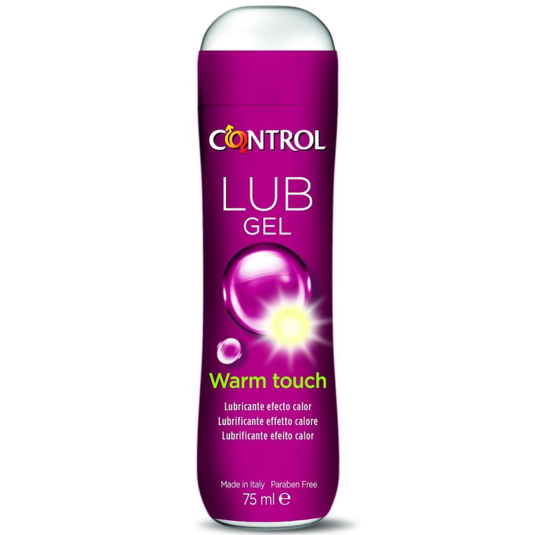 CONTROL - GEL LUBRIFICANTE EFEITO DE CALOR LUB 75 ML 1