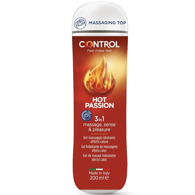 CONTROL - PAIXO QUENTE 3 EM 1 GEL 200 ML 1