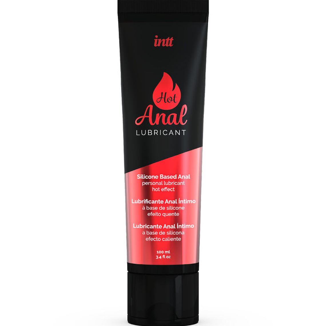 INTT LUBRICANTS - LUBRIFICANTE ANAL ÍNTIMO À BASE DE SILICONE COM EFEITO DE AQUECIMENTO 1