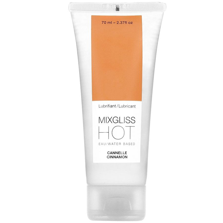 MIXGLISS - LUBRIFICANTE EFEITO CALOR SABOR CANELA 70ML 1
