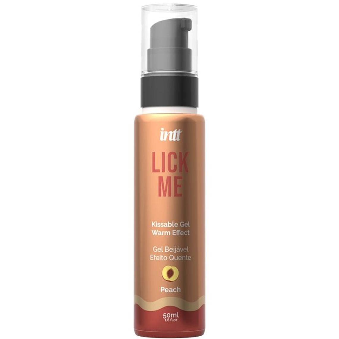 INTT - LICK ME PEACH GEL COMESTÍVEL EFEITO CALOR 1