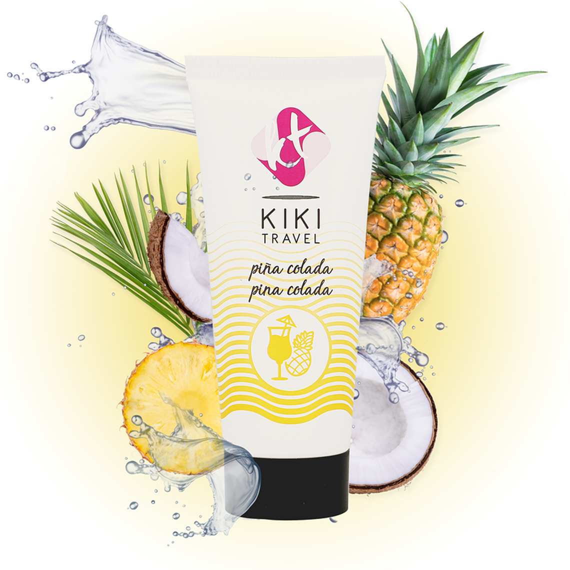 KIKÍ TRAVEL - PINA COLADA LUBRIFICANTE 50 ML 1