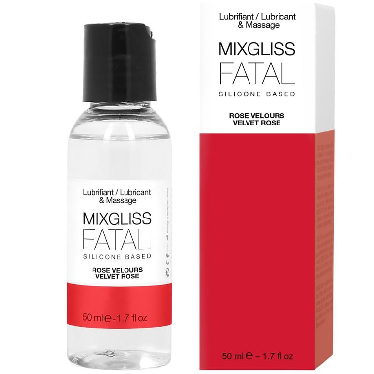MIXGLISS - LUBRIFICANTE DE SILICONE FATAL ROSES 50 ML 1