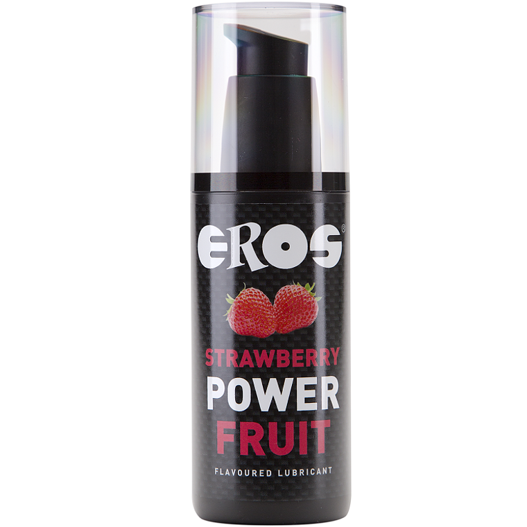 EROS POWER LINE - MORANGO POWER FRUIT LUBRIFICANTE COM FLAVORED 125 ML 1