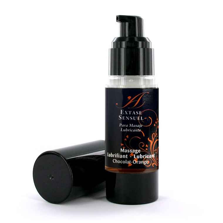 EXTASE SENSUAL - LUBRIFICANTE CHOCOLATE E LARANJA 30 ML 1