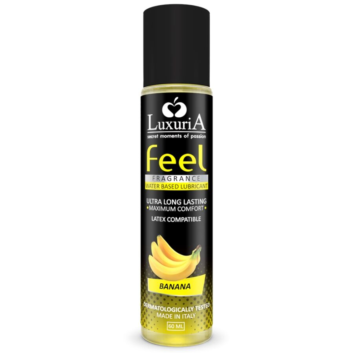 INTIMATELINE - LUXURIA FEEL LUBRIFICANTE BASE DE GUA BANANA 60 ML 1