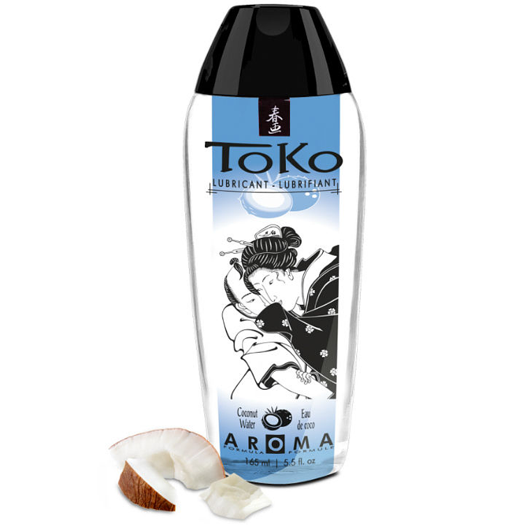 SHUNGA - LUBRIFICANTE DE ÁGUA DE COCO TOKO AROMA 1