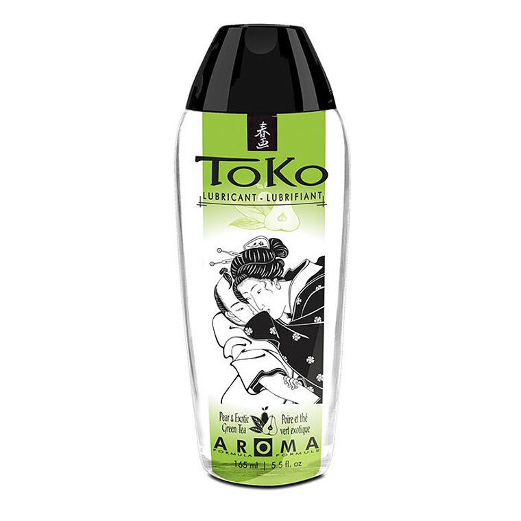 SHUNGA - LUBRIFICANTE TOKO AROMA PÊRA E CHÁ VERDE EXÓTICO 1