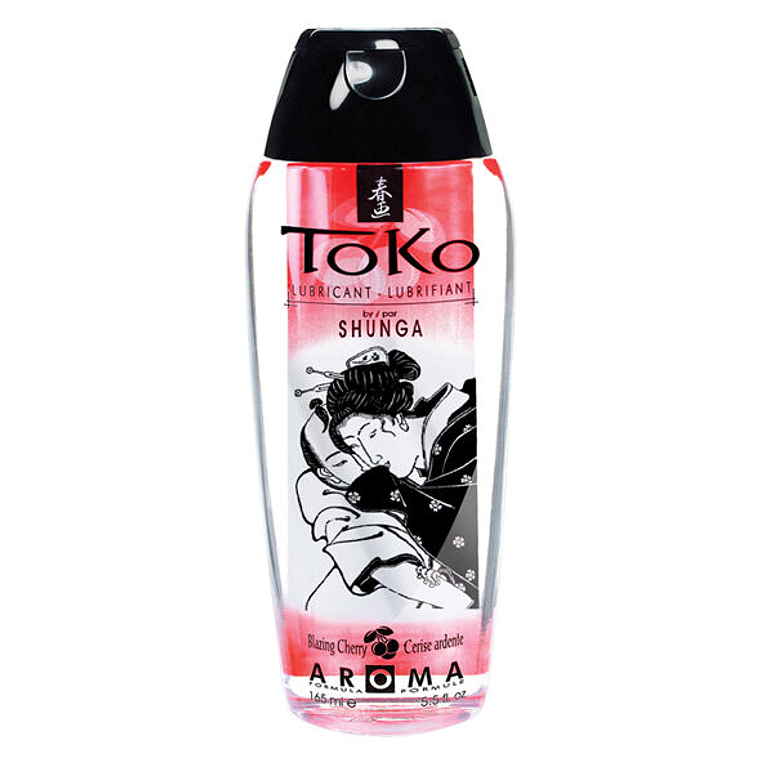 SHUNGA - TOKO BURNING CEREJA LUBRIFICANTE AROMA 1
