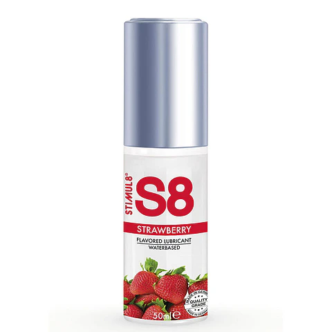 STIMUL8 - LUBRIFICANTE S8 MORANGO 50 ML