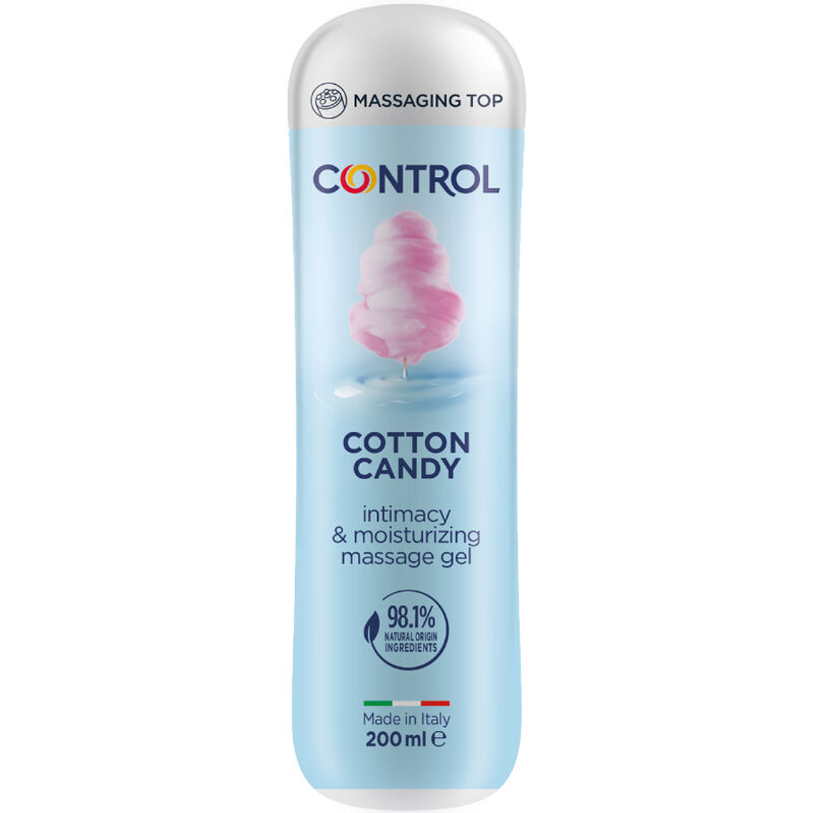 CONTROL - GEL DE MASSAGEM ALGODO DOCE 3 EM 1 200 ML 1