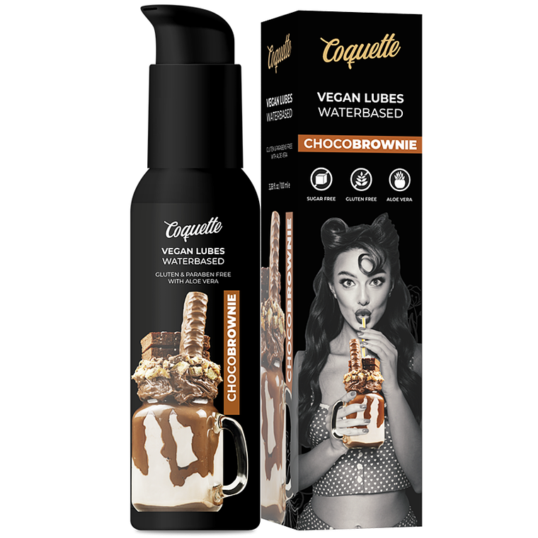 COQUETTE CHIC DESIRE - LUBRIFICANTE PREMIUM EXPERIENCE VEGAN CHOCOBROWNIE 100ML 1