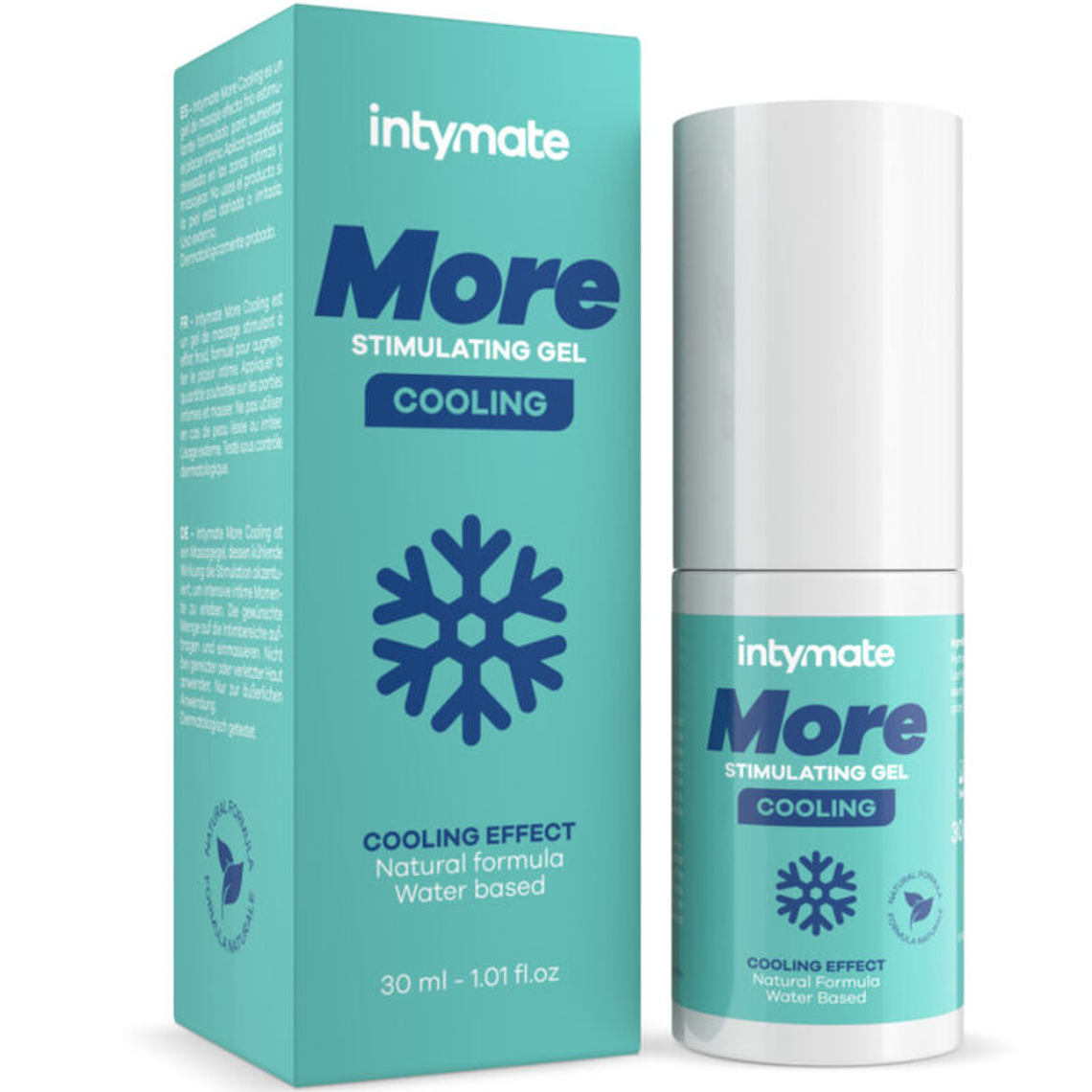 INTIMATELINE INTYMATE - GEL DE MASSAGEM À BASE DE ÁGUA COM MAIS EFEITO REFRIGERANTE PARA ELA 30 ML 1