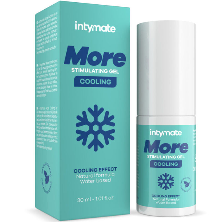 INTIMATELINE INTYMATE - GEL DE MASSAGEM À BASE DE ÁGUA COM MAIS EFEITO REFRIGERANTE PARA ELA 30 ML 1