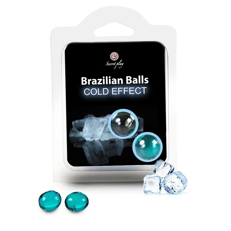 SECRETPLAY - BOLAS BRASILEIRAS EFEITO FRIO 2 UNIDADES 1