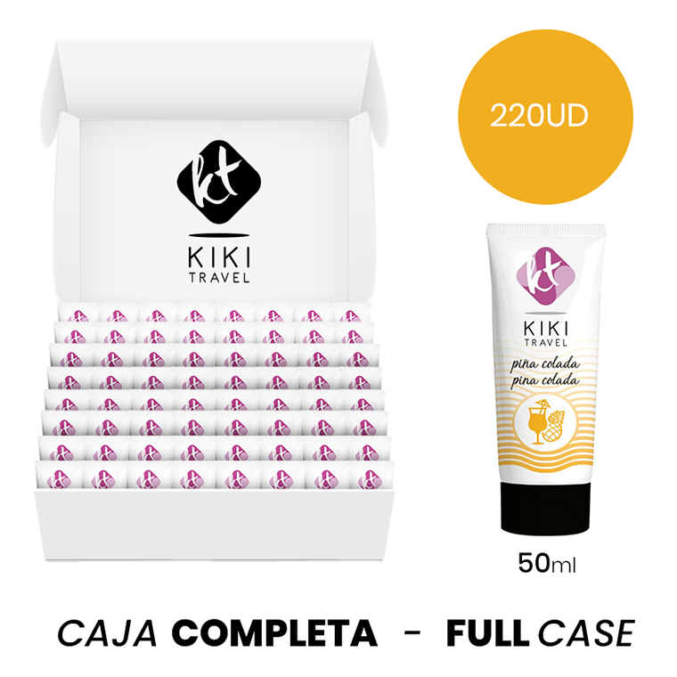 MOQ 220 - KIKÍ TRAVEL LUBRIFICANTE À BASE DE ÁGUA SABOR FRUTAS TROPICAIS - 50 ML 1