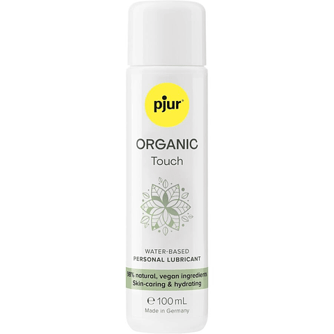 PJUR - LUBRIFICANTE ORGANIC TOUCH HIDRATANTE VEGANO 100 ML