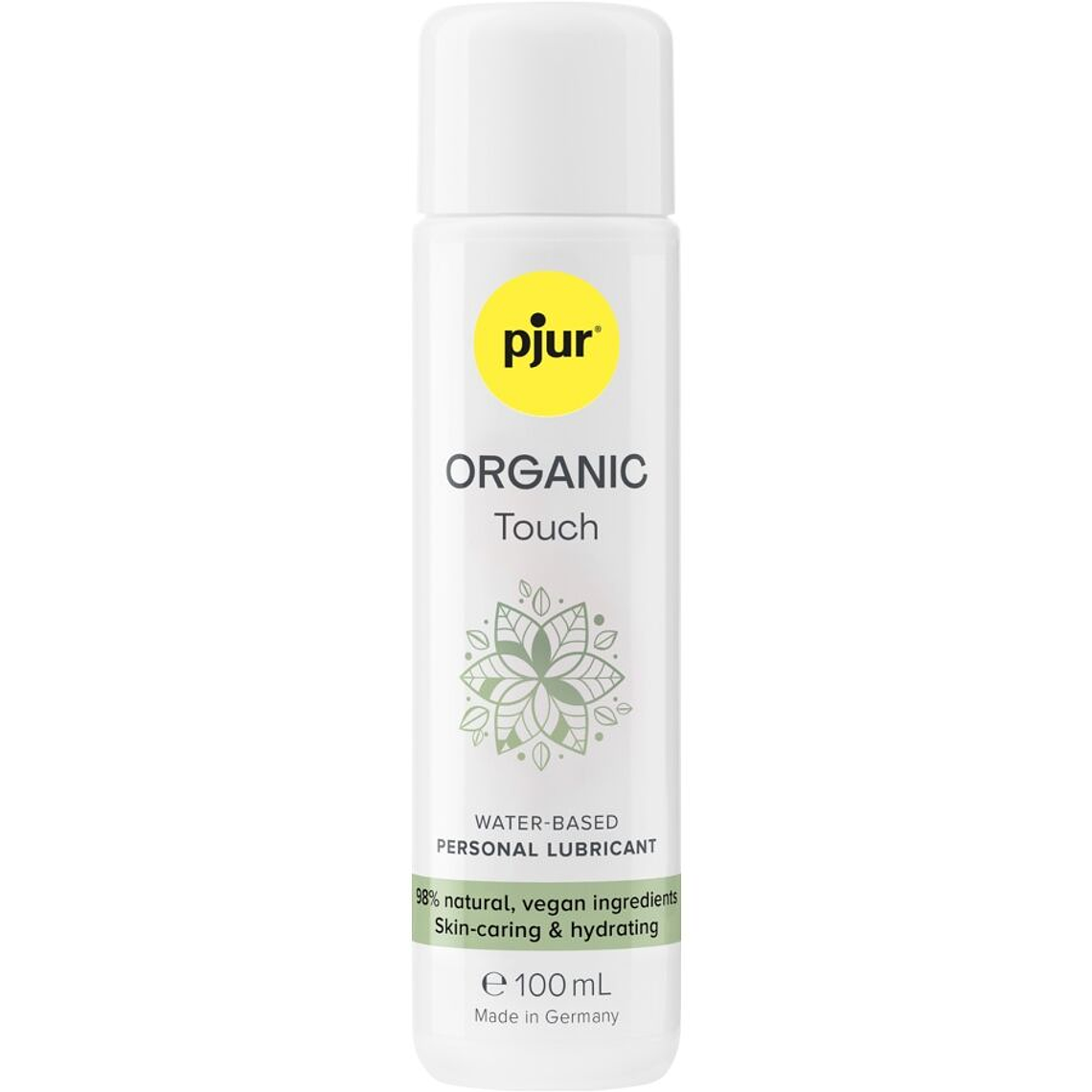PJUR - LUBRIFICANTE ORGANIC TOUCH HIDRATANTE VEGANO 100 ML 1