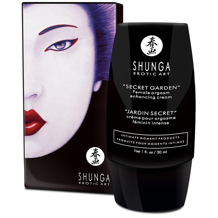 SHUNGA - CREME DE ORGASMO FEMININO INTENSO JARDIM SECRETO 1