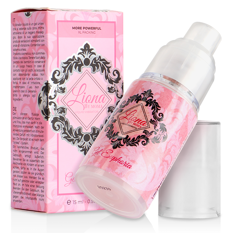 LIONA BY MOMA - LIQUID VIBRATOR EUPHORIA GEL 15 ML 1