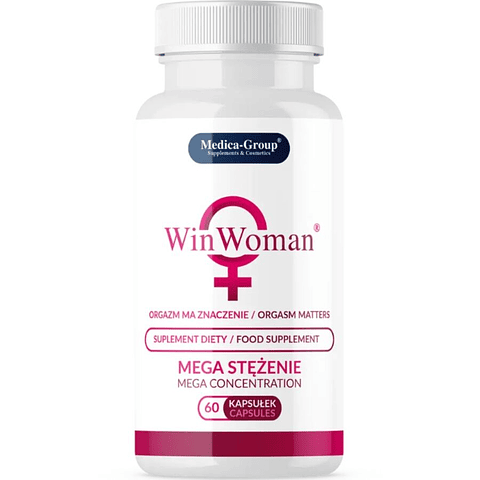 MEDICA GROUP - WIN WOMAN LIBIDO ENLARGEMENT 60 CÁPSULAS