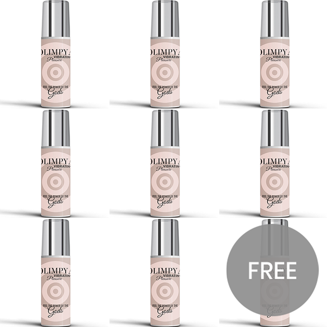 OLIMPYA - VIBRANTE PRAZER DEUSA 8 + 1 GRÁTIS 1