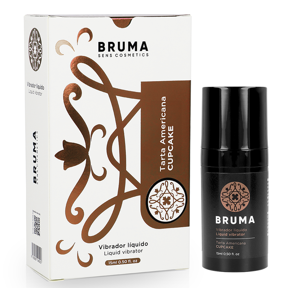 BRUMA - VIBRADOR LÍQUIDO ULTRA DESLIZANTE CUPCAKE 15 ML 1