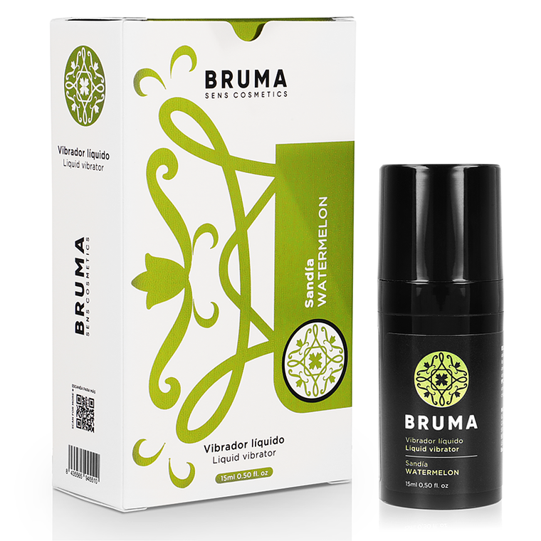 BRUMA - VIBRADOR LÍQUIDO ULTRA DESLIZANTE MELANCIA 15 ML 1