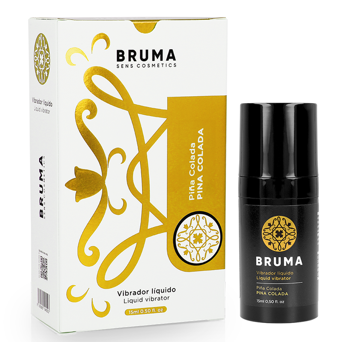 BRUMA - VIBRADOR LÍQUIDO ULTRA DESLIZANTE PINA COLADA 15 ML 1