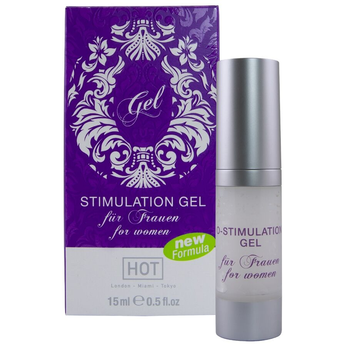HOT - GEL ESTIMULANTE O PARA MULHERES 15 ML 1