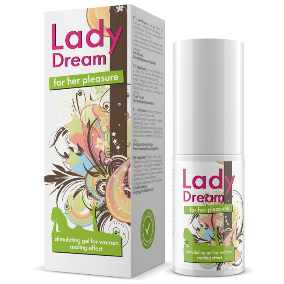 INTIMATELINE - CREME ESTIMULANTE LADY CREAM PARA ELA 30 ML 1