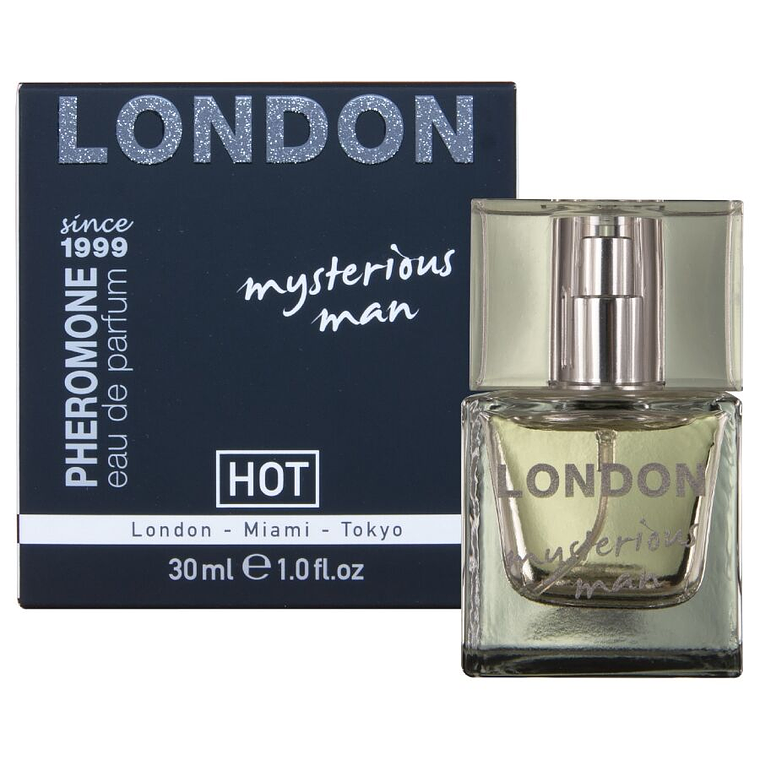 HOT - PERFUME DE FEROMÔNIOS LONDRES HOMEM MISTERIOSO 30 ML 1