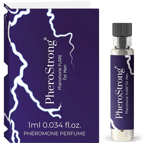 PHEROSTRONG - FLARE PERFUME COM FEROMÔNIOS PARA HOMENS 1 ML