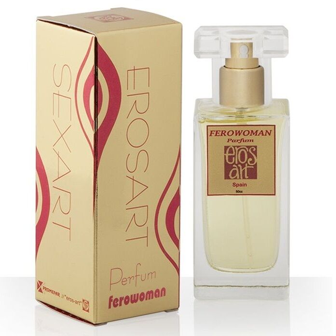 EROS-ART - FEROWOMAN PERFUME FEROMÔNICOS FEMININOS 50 ML 1