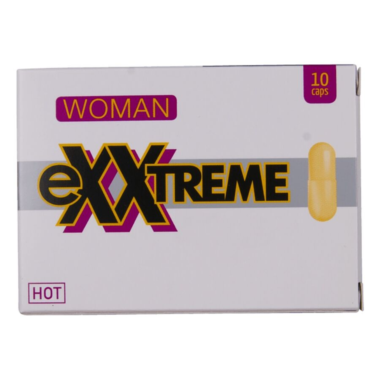 HOT - EXXTREME CÁPSULAS LIBIDIN PARA MULHER 10 UNIDADES 1