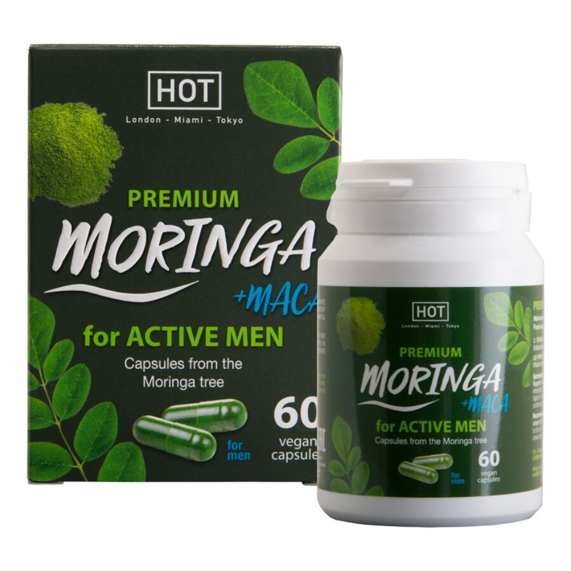 HOT - MORINGA BONÉS PARA HOMENS 60 UNIDADES 1