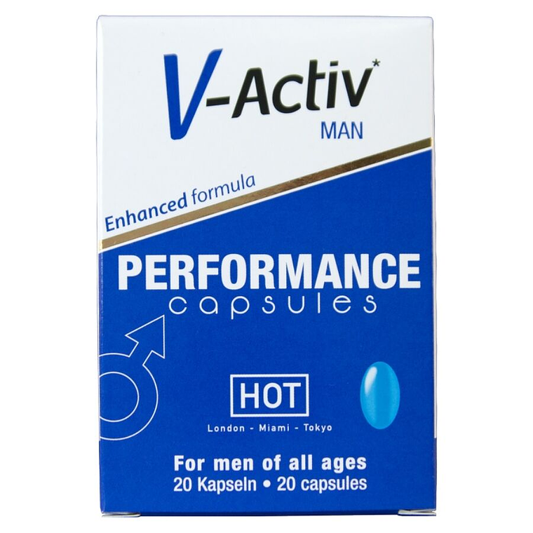 HOT - V-ACTIV CAPS MAN 20 UNIDADES 1