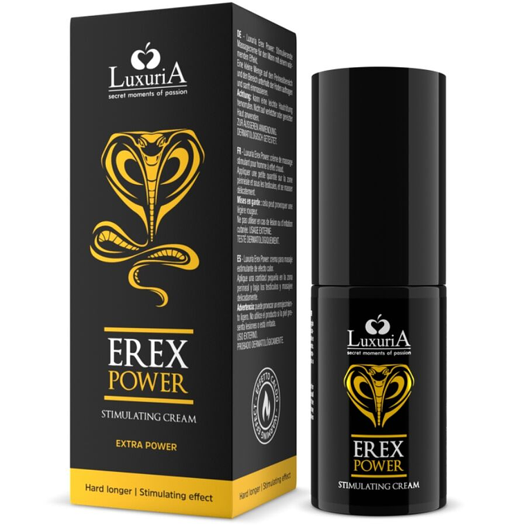 INTIMATELINE LUXURIA - CREME PARA PÉNIS EREX POWER HARD LONGER 30 ML 1