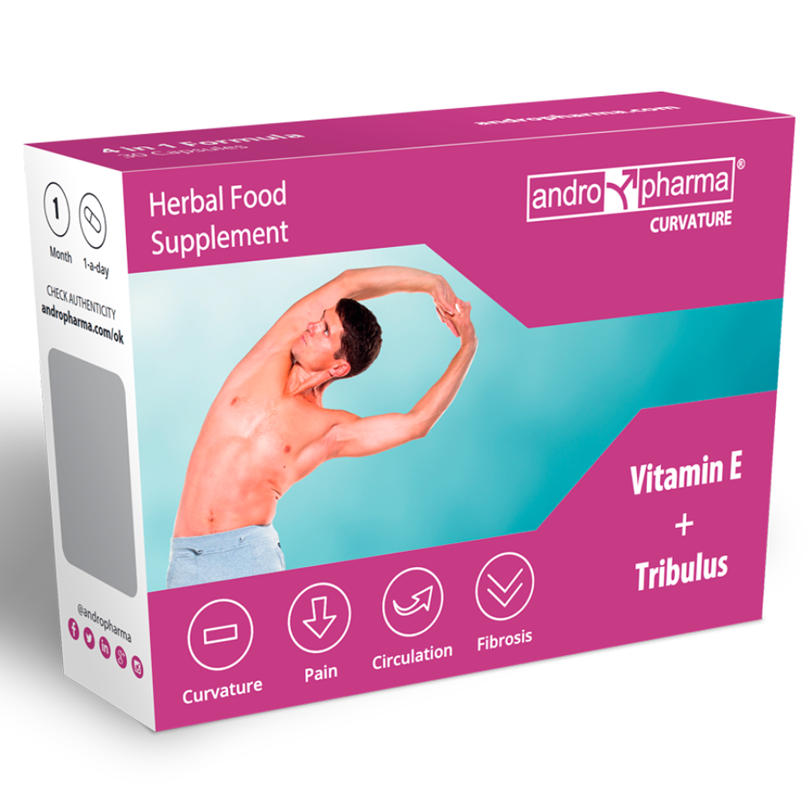 ANDROPHARMA - TRATAMENTO CURVATURA PEYRONIE 1