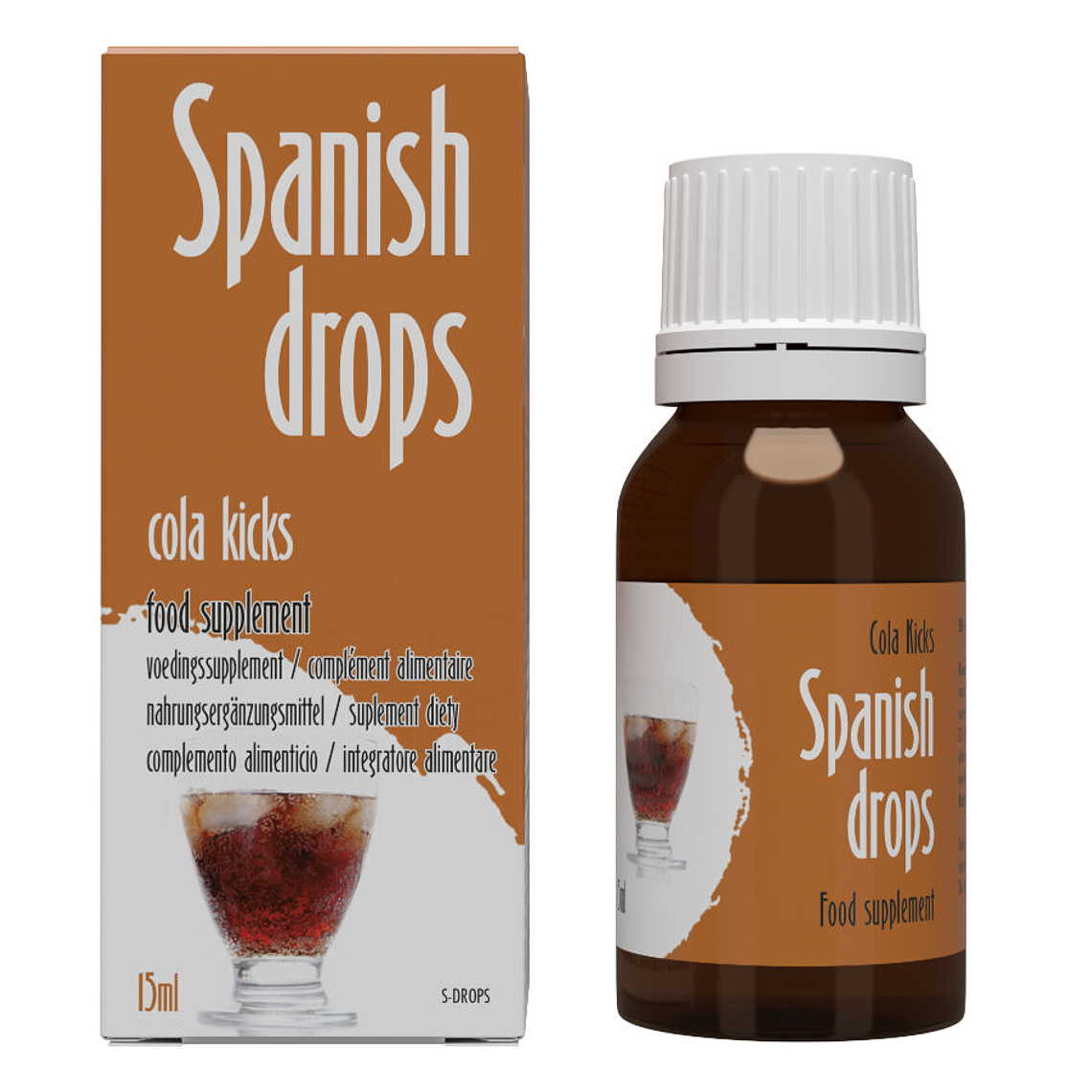 COBECO - SPANISH DROPS COLA KICKS 15 ML 1