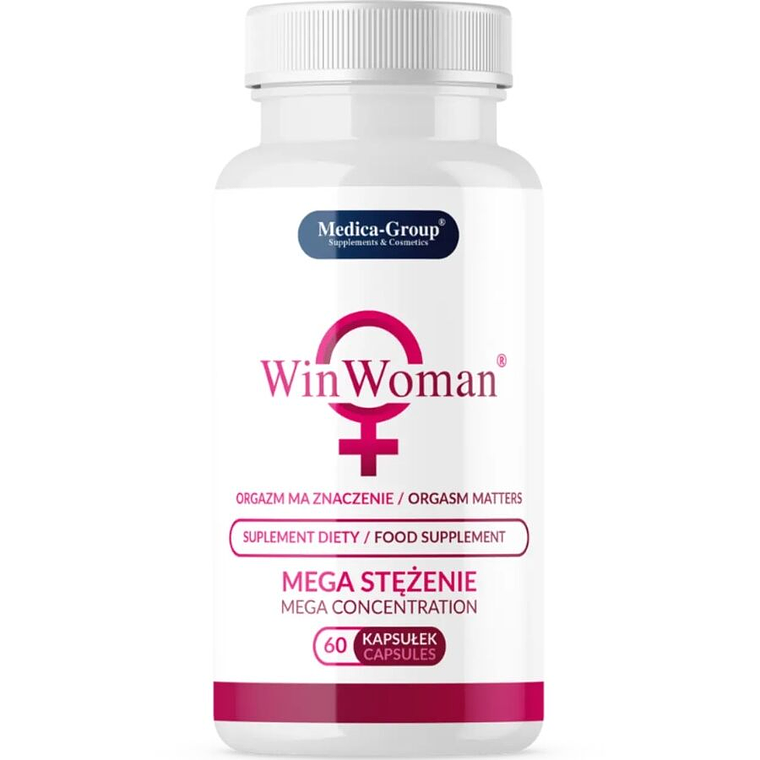 MEDICA GROUP - WIN WOMAN LIBIDO ENLARGEMENT 60 CÁPSULAS 1
