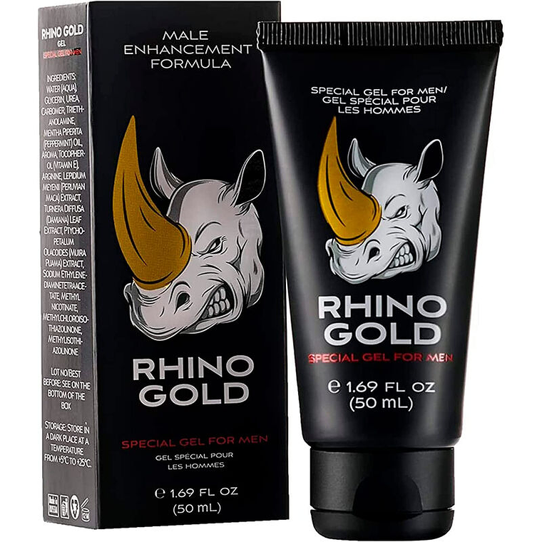 RHINO GOLD - RINO GOLD PARA HOMENS 50 ML 1