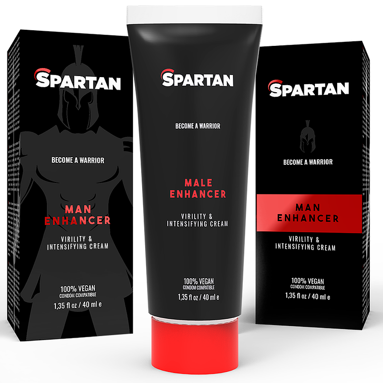 SPARTAN - GEL COUPLE VIRILIDADE E CREME INSENSIFICANTE 100% VEGANO 1
