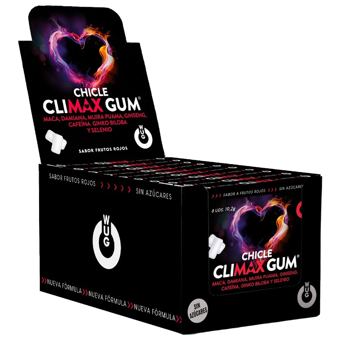 WUG SEX SENSE - CLIMAX | EXPOSITOR 12 X 8 UNIDADES 1