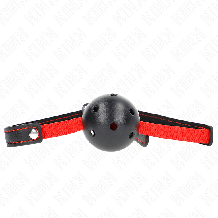 KINK - BOCA DURA OCA 4,5 CM MORDAÇA COM CINTO ELÁSTICO 56 x 1,5 CM 1