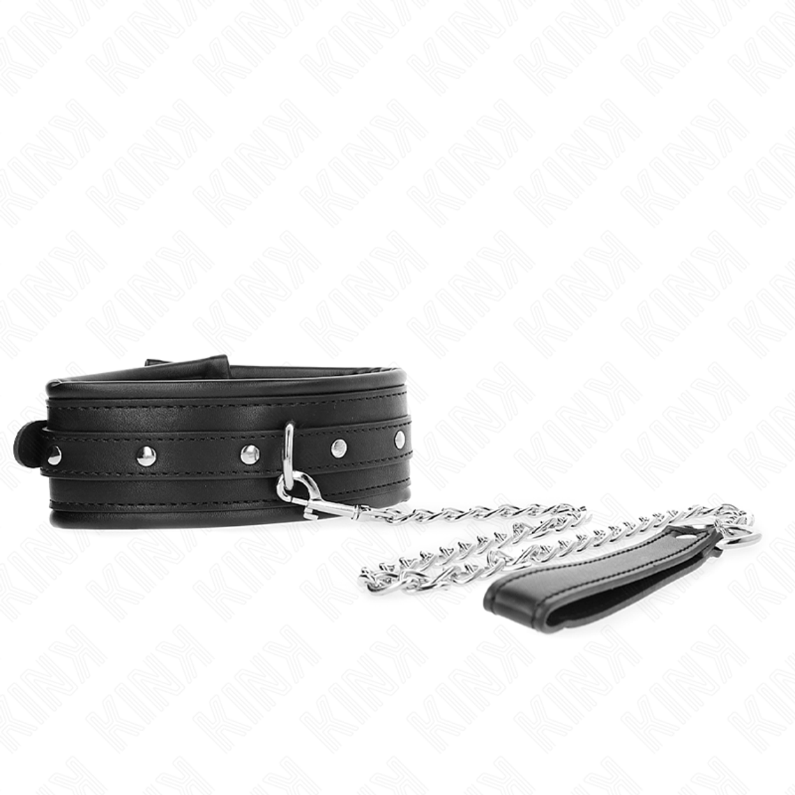 KINK - COLAR COM ALÇA DE FIVELA BRILHANTE 65 CM 48,5 CM X 5,3 CM 1