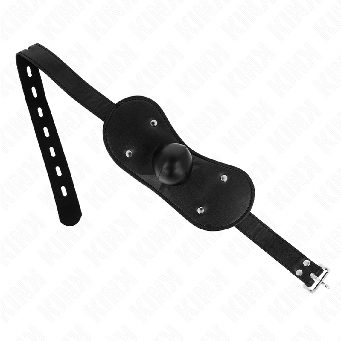 KINK - MÁSCARA BOCA BALL GAG COM FECHADURA AJUSTÁVEL 42-60 CM 1